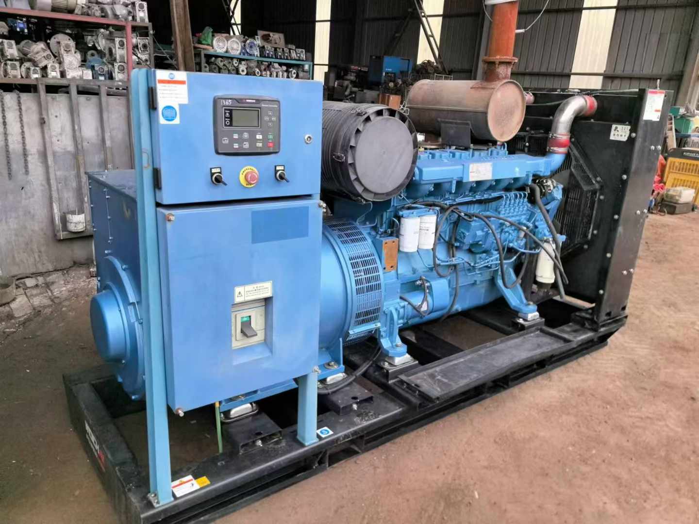 南坤镇500kW 柴油发电机组可带动设备功率的计算公式是什么？